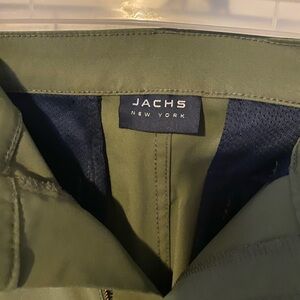 JACHS New York Olive Green Performance Shorts